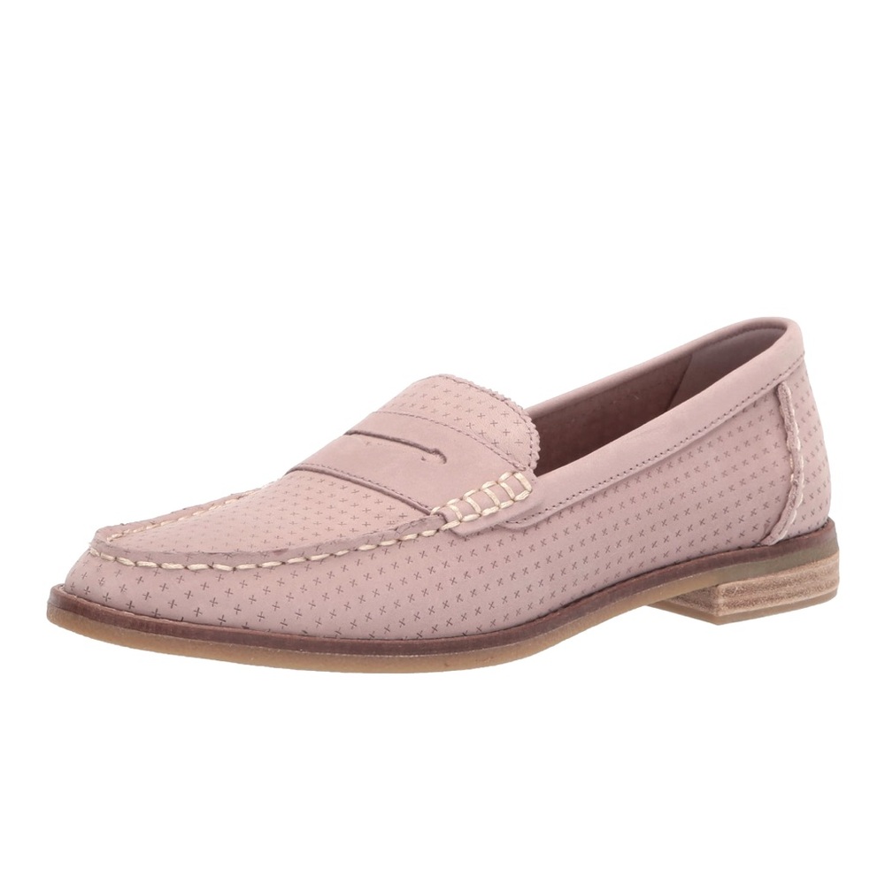 Leather Sperry seaport penny loafer